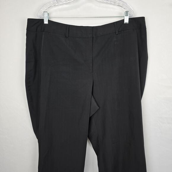 Dalia Collection Slacks Pants Women's 22X Black Stretch EUC - Picture 3 of 16